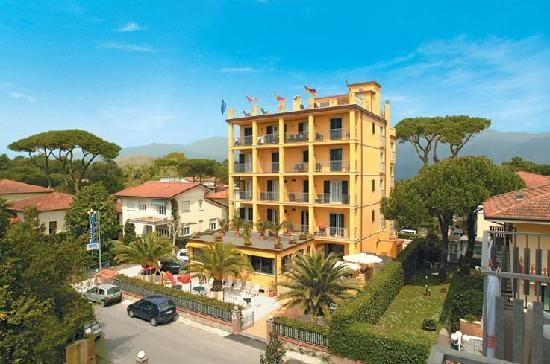 Hotel La Bitta a Marina di Pietrasanta, vista dall’alto